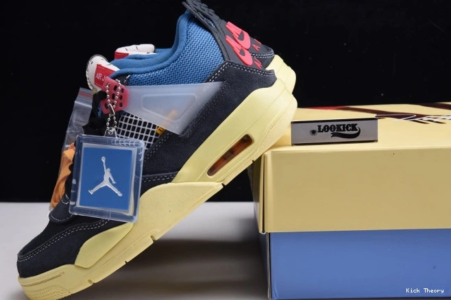 Kick Theory 4 AIR RETRO UNION OFF NOIR DC9533-001 JORDAN 0629
